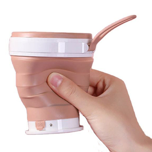 Vente flash - Tasse à boire en silicone de qualité alimentaire - Tasses pliables pour le camping et les activités de plein air - Product Image 1