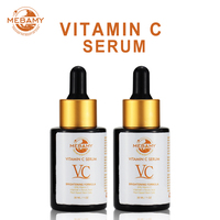 Sérum facial liquide à l'acide hyaluronique pur et à la vitamine C, marque privée, resserre les pores, éclaircit et anti-âge