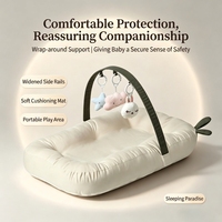 Lit pour nouveau-né, berceau de type lit, lit bébé, lit portable résistant à la pression, lit sur lit
