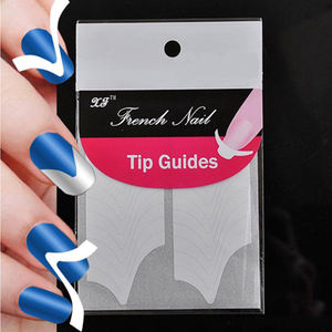 French Smile Strip ing Line Tape Tip Guides Pediküre DIY Nail Art Aufkleber für UV Gel Aufkleber - Product Image 4