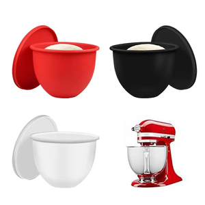 Wholesale Silicone Bowl Liner With Lids for Tilt Head Mixers 5 Qt Capacity Heat Resistant No Design <b>Accessory</b> - Product Image 4