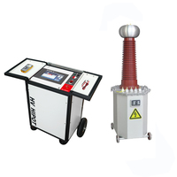 HVHIPOT Probador Automático de Resistencia Dieléctrica AC/DC para Aceite/Gas/Transformadores de Prueba en Seco, con Control PLC, Probador AC Hipot