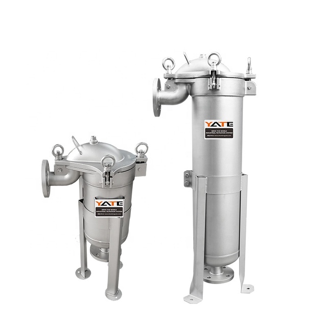 China Manufacturer 0.5um Stainless Steel 304/316 Bag Cartridge Filter Housing Coolant Filtration Machine