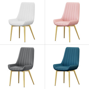 Chaise rembourrée en tissu tendance avec dossier rotatif, siège multifonctionnel pour la maison, le bureau, la salle à manger - Product Image 5