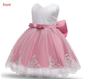 Robe de princesse pour petite fille, robe de mariage pour enfant, robe de fête blanche - Product Image 2