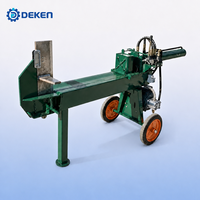 Voer 20 Ton PTO Wood Kinetic Firewood Processor Automatic Petrol Gas Fast Diesel 3-Point 20t Log Splitter with 1-Year Warranty