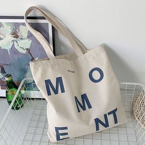 Custom Logo Printed Advertising Organic Cotton Canvas <b>Tote</b> <b>Bag</b> Zipper Closure Eco-Friendly Recyclable Reusable <b>Medium</b> Size for - Product Image 3