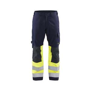 BLAKLADER - 147815148933C58 Pantalones multinorm Azul marino/Amarillo-EAN 7330509516782 ROPA DE TRABAJO RESISTENTE A LLAMAS - Product Image 1