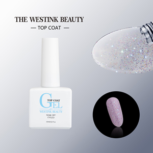 Esmalte de uñas de Gel brillante personalizado, capa superior brillante de resina Natural <span class=keywords><strong>para</strong></span> salón de belleza, 15ml - Product Image 4