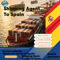 Agent de fret maritime porte-à-porte, expédition vers l'Espagne, port de Barcelone, suivi logistique, transit sûr et rapide, arrivée à temps
