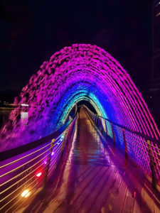 Fontaine d'eau <span class=keywords><strong>en</strong></span> verre pour parc extérieur, fontaine à jet d'eau colorée, fontaine à flux laminaire spécial, fontaine à lumière ondulante, directement de l'usine - Product Image 2