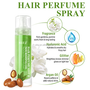 Spray parfumé pour <span class=keywords><strong>cheveux</strong></span> SILU <span class=keywords><strong>Long</strong></span> Lasting Gardenia à l'huile d'argan, anti-frisottis, hydratant et brillant pour <span class=keywords><strong>cheveux</strong></span> secs et abîmés - Product Image 3