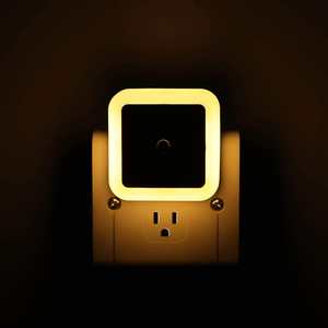 Luz Nocturna LED Cálida con Sensor de Oscuridad Automática de 0.5W, Enchufable, para Cuarto de Bebé, Dormitorio, Baño, Material ABS - Product Image 5