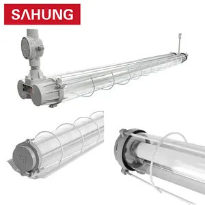 Atex haute luminosité LED antidéflagrant lumière T8 Tube 2*18W 3*18W Anti Corrosion/poussière éclairage linéaire