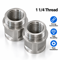 Adaptateur de raccordement arrière pour trépan diamanté de 1-1/4 po, connecteur remplaçable pour le carottage du béton