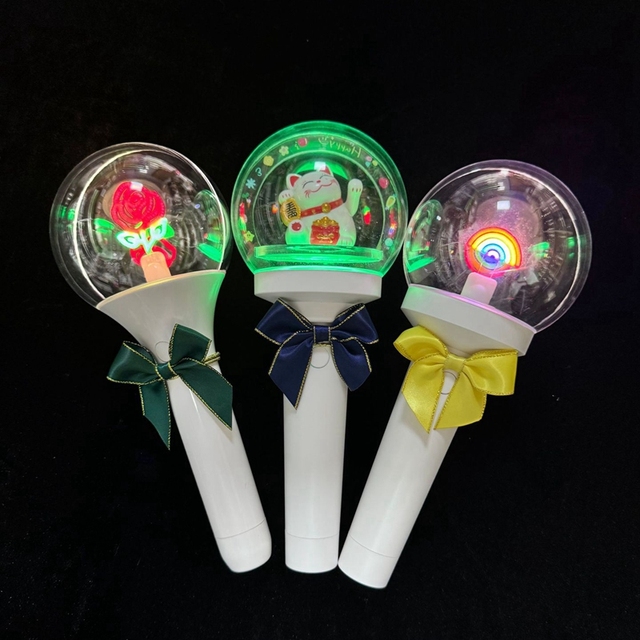 RICHSHINING  Custom Logo Supply Japan Korea 15 Colors Luminous Penstick  Concert Light Stick for Singer Fans Cheering