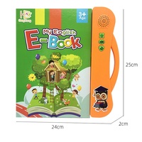 Langue anglaise Activité préscolaire Jouet éducatif Machine à lire Apprentissage Livre sonore électronique pour les enfants