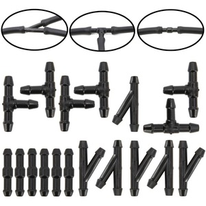 Yilai <b>Auto</b> Parts Car Wiper Spray Hoses Rubber Water Supply Hose With TIY Connectors For Windshield Washer Systems - Product Image 4