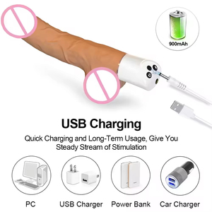 Exemple de modèles de dildos automatiques pour femmes, vibrateurs et jouets à ventouse pour l'orgasme des adultes - Product Image 5