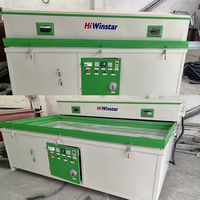 Chine Portes d'armoires de cuisine à bois entièrement automatiques Machine de presse à membrane sous vide pour porte en PVC WPC