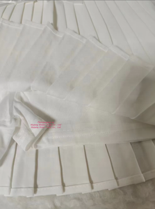 <span class=keywords><strong>Jupe</strong></span> plissée blanche 2026 avec short intégré pour femme – Nouvelle collection été, taille haute, coupe ajustée, style évasé - Product Image 5