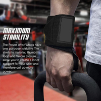 Bandes de poignet de musculation hautement élastiques, sangles de soutien personnalisées pour hommes et femmes, pour la musculation et l'entraînement de force
