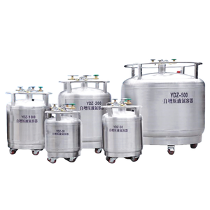 ภาชนะบรรจุ LN2สูญญากาศสูงภาชนะบรรจุไนโตรเจนเหลว300L YDZ-300แรงดันสูงเก็บน้ำอสุจิ - Product Image 3