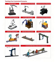 Boîtier de roulement de bras de robot de soudage collaboratif pour MIG TIG PLC Moteur 3 kW 380V Charge utile 5 kg Prix usine Bonne qualité