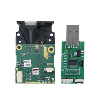Capteur laser vert 60m pour la mesure Haute précision Communication UART USB Module de télémétrie laser industriel