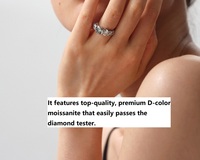 Anillo de Moissanita con Diseño Envolvente Único y Exquisito, Chapado en Oro Pesado de 18K, Resistente al Deslustre, Plata S925, Joyería Fina de Estilo Viral