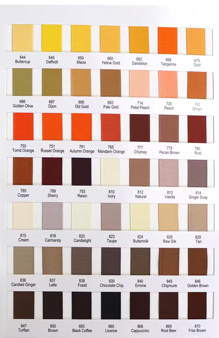Carte de couleurs 04