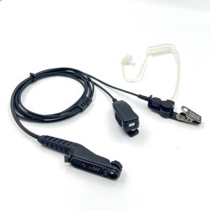 Écouteur radio avec micro PTT pour la sécurité, le gardien du <span class=keywords><strong>corps</strong></span>, compatible avec Motorola R7/APX N30/APX N50/APX N70 MXP600 - Product Image 1