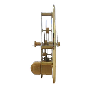5 pollici (diametro 126MM) <span class=keywords><strong>orologio</strong></span> a <span class=keywords><strong>ingranaggi</strong></span> mobili metallo scheletro inserto <span class=keywords><strong>orologio</strong></span> con colore argento numeri romani quadrante - Product Image 3
