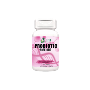 Perles probiotiques de haute qualité avec prébiotiques favorisant l'équilibre de la flore intestinale, complément alimentaire digestif végétalien en comprimés - Product Image 1