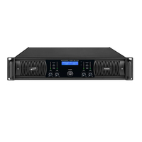 Amplifier gitar profesional dan untuk bass 4 saluran 800watt 2ohm 2u kelas h penguat daya