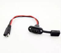 12awg Sae Extension de panneau solaire connecteur d'alimentation de batterie parallèle prise de câble de Charge avec cache-poussière de panneau pour l'automobile