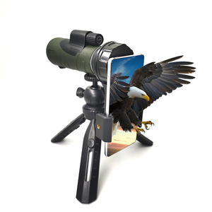 Adaptateur de caméra pour smartphone Foreseen Spotting Scope pour télescope, support de téléphone portable, jumelles, monoculaire - Métal, portée 200 m - Product Image 2