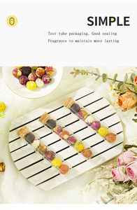 Hand Made Blooming <span class=keywords><strong>Tea</strong></span> Atacado Pacote de tubo de ensaio Florescimento Blooming <span class=keywords><strong>Tea</strong></span> Ball Flavored <span class=keywords><strong>Tea</strong></span> Alta qualidade chinesa Bebidas quentes - Product Image 4