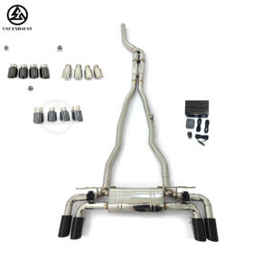 CSZ Kleppen-uitlaatsysteem voor BMW G30 540i B58 3.0T Resonated Valvetronic Catback met afstandsbediening - Product Image 1