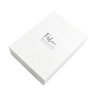 Carpeta de Regalo de Cartón Personalizable de Dos Piezas con Tapa y Base, Impermeable, con Logotipo, Laminación Mate, Grabado en Relieve, Materiales Reciclados