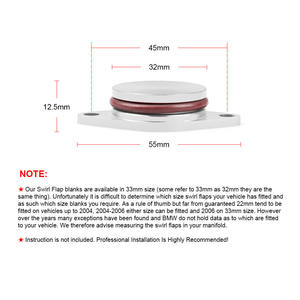 Kit de réparation et de démontage des palettes de vortex de moteur diesel 6*33mm en aluminium, très demandé, pour joints de système moteur BMW (série transfrontalière) - Product Image 5