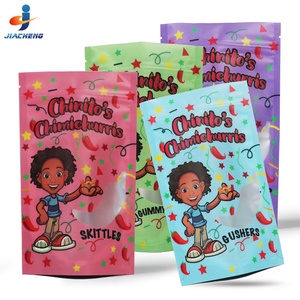 Diseño personalizado de grado alimenticio Festival Navidad cremallera resellable bolsa de Mylar bolsa de pie dulce liofilizado bolsas de embalaje de dulces - Product Image 5