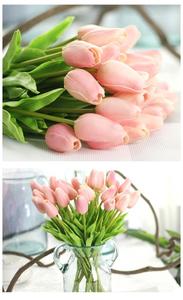 Barato <span class=keywords><strong>de</strong></span> fábrica al por mayor mini PU <span class=keywords><strong>flores</strong></span> <span class=keywords><strong>de</strong></span> seda <span class=keywords><strong>de</strong></span> boda Casa <span class=keywords><strong>Flores</strong></span> <span class=keywords><strong>flores</strong></span> artificiales tulip - Product Image 3