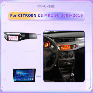 Maisimei pour CITROEN <span class=keywords><strong>C3</strong></span> MK2 SC 2009-2016 UV Noir 9 Pouces Vente Chaude De Voiture DVD Cadre Garniture Panneau De Voiture Audio Navigation Cadre - Product Image 3