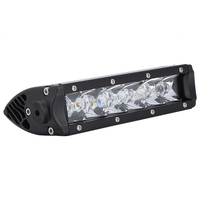 Barra de Luz LED Ultra Delgada de 7.5 Pulgadas para Camioneta, Luces de Conducción Todoterreno, 30w, Barra de Luz LED Todoterreno, 12v 24v