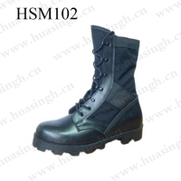XC, bottes de combat en nylon plus respirantes en cuir de vache populaires sur le marché américain, bottes tactiques originales d'almama HSM102