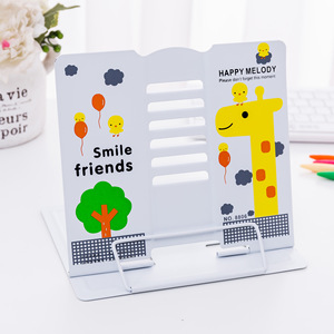 Kawaii Stationery Muliti-function Book Stand Holder for Kids' Student <strong>Cute</strong> <strong>Bookends</strong> Cartoon Animal Book Holder for Reading - Product Image 3