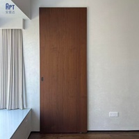 Porte coulissante encastrée murale, porte invisible, porte fantôme, sur mesure en bois MDF, directement de l'usine, style moderne minimaliste pour la maison