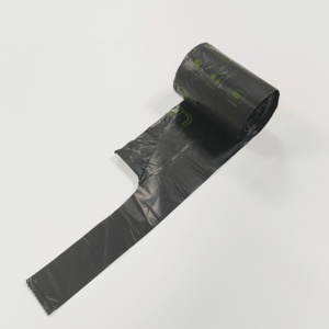 Bolsas de Basura con Asas de Chaleco Ecológicas Personalizadas al por Mayor, Rollo de Bolsas de Plástico PE de 80x110, Logotipo Personalizado, Reutilizables, Biodegradables, para Cocina - Product Image 1