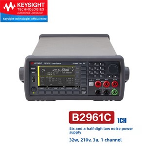 แหล่งจ่ายไฟแบบเสียงรบกวนต่ำของ Keysight Technology ความละเอียดหกหลักครึ่ง B2961C/B2962C ผลิตในประเทศจีน - Product Image 2